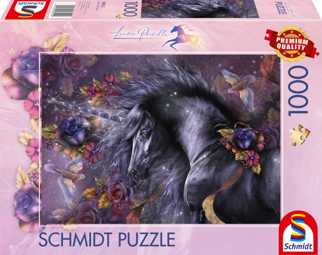 Puzzle Niebieska Róża