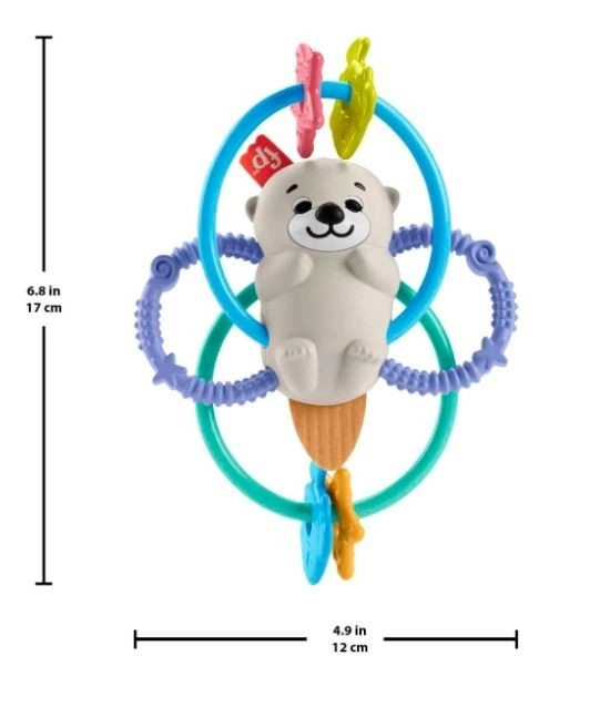 Zakręcony gryzak Wydra od Fisher-Price