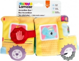Lamaze rozkładane leporelo autobus