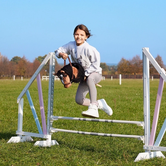 Koń na kiju Hobby Horse HOPPIHORSE ciemno brązowy