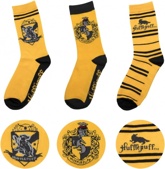 Harry Potter zestaw skarpet Hufflepuff