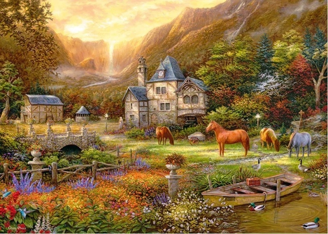 Cherry Pazzi puzzle Złota Dolina 1000 elementów