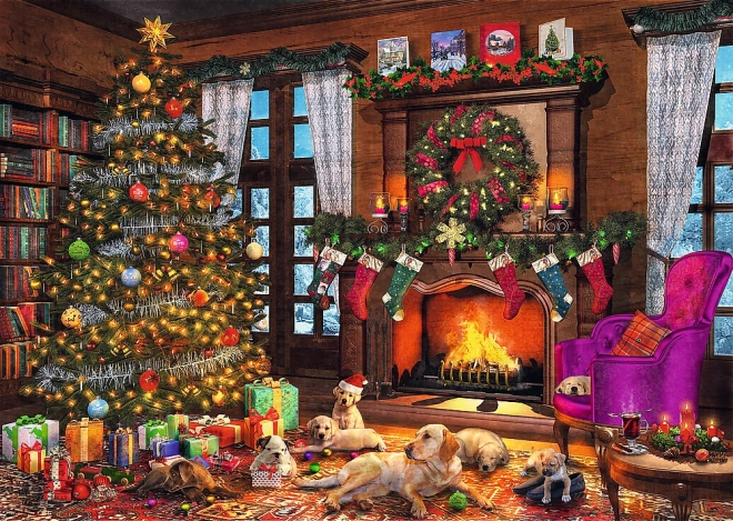 Puzzle 1000 elementów Idą święta TREFL