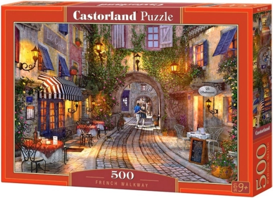 Puzzle 500 elementów - Francuski chodnik
