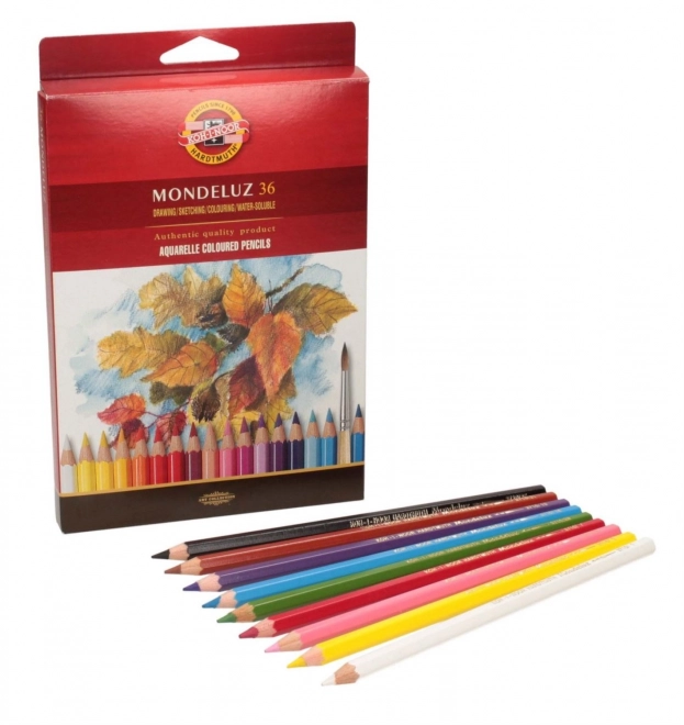 KOH-I-NOOR Akwarelowe kredki Mondeluz 3719 - 36 szt.