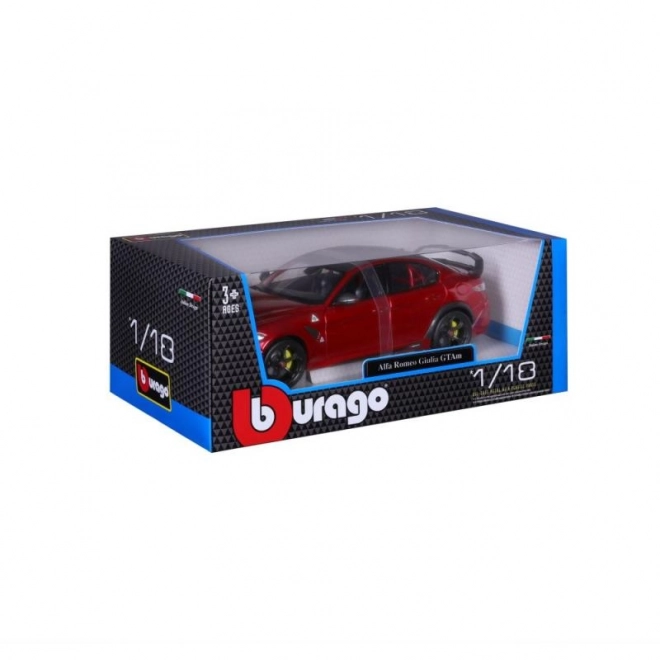 Bburago 1:18 Plus - Alfa Romeo Giulia GTAm - Met Czerwony