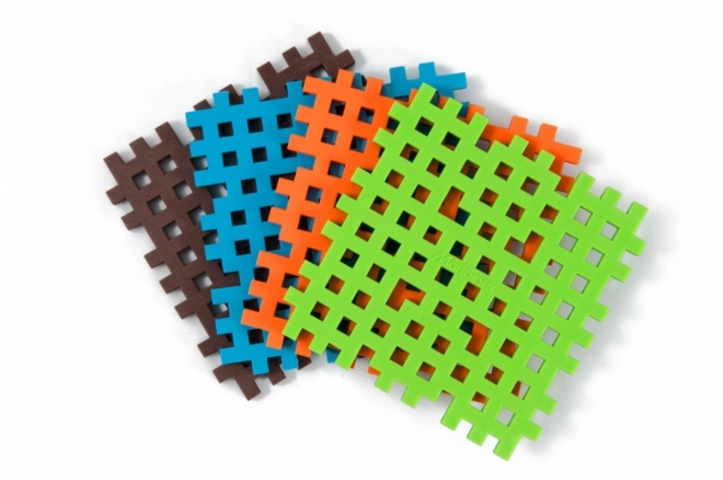 Klocki konstrukcyjne Mini Wafers Mini Base 4 sztuki