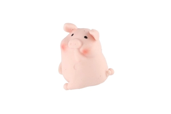 Świnka/prasatko antystresowe do ściskania silikon 6cm 4 rodzaje 24szt w pudełku