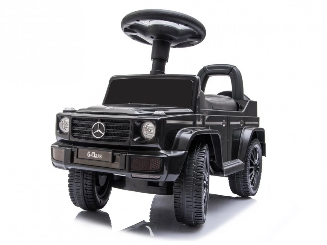 Jeżyk Mercedes G-Class czarny z klaksonem i dźwiękiem silnika