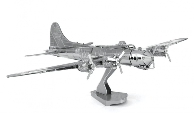 3D metalowe puzzle Bombowiec B-17
