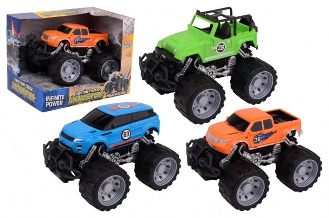 Monster Truck z dużymi kołami