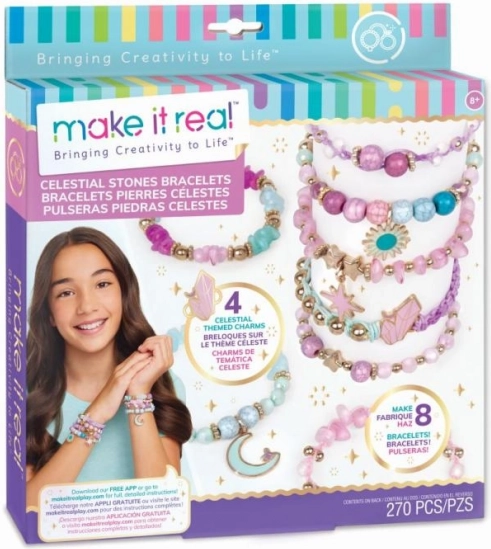 Make It Real zestaw do tworzenia bransoletek Celestial Stones