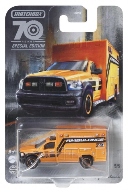 Angličák Matchbox 70. rocznica