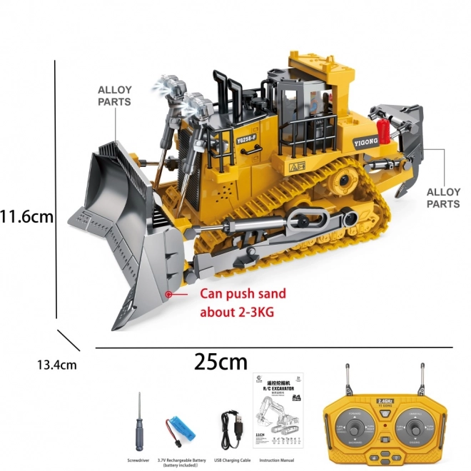 Buldożer 1:24 RC
