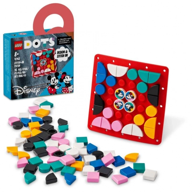 LEGO Dots 41963 Naszywka Myszka Miki i Minnie