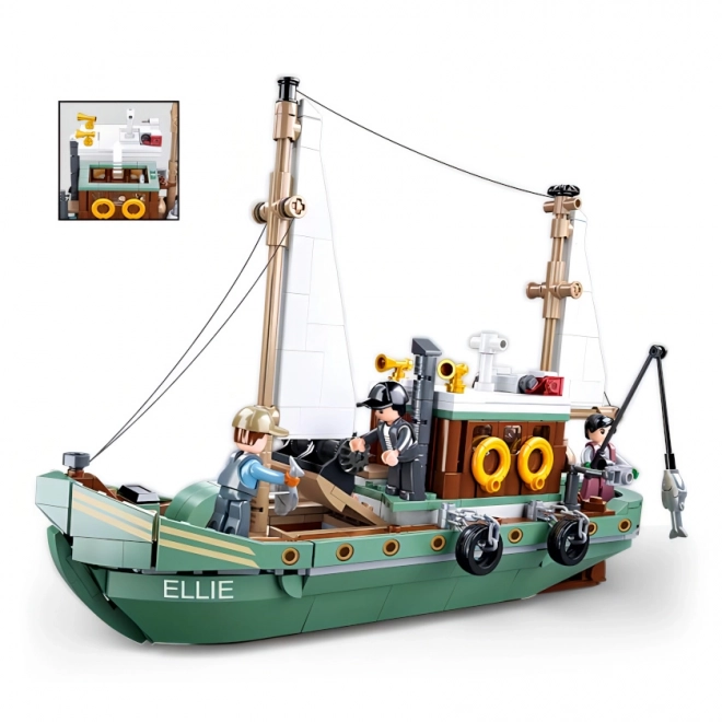Sluban ModelBricks M38-B1119 Łódź Rybacka Ellie