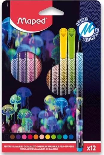 Maped flamastry Deepsea Paradise 12 szt.