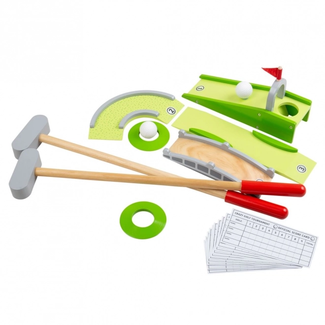 Bigjigs Toys Drewniany Crazy Golf