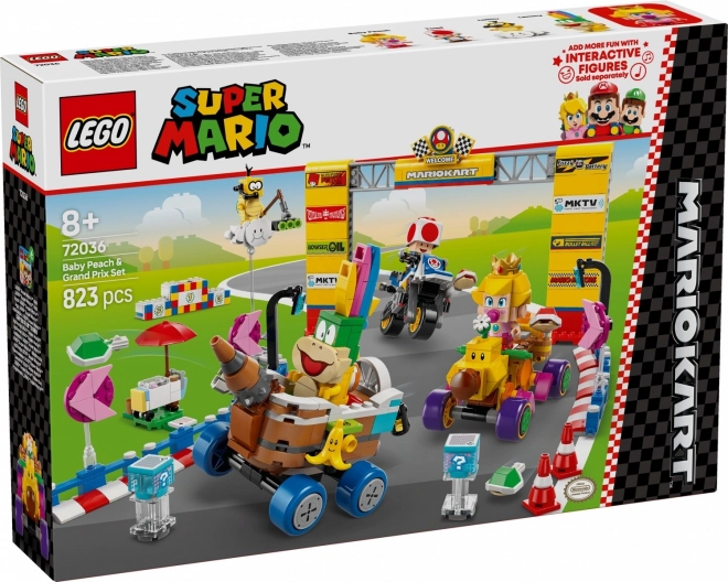 LEGO Super Mario Baby Peach i zestaw Grand Prix