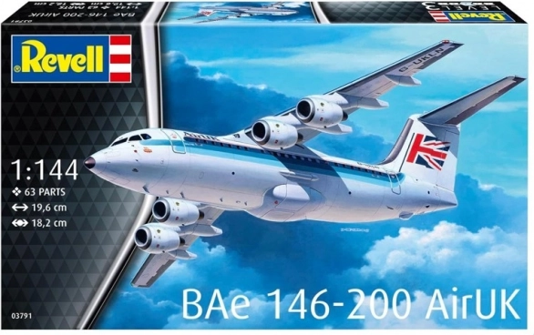 Plastikowy model BAE 146 RJ85 1/144