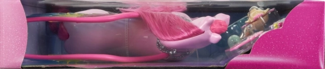 Figurka Barbie magiczny Pegaz ze światłami i dźwiękami