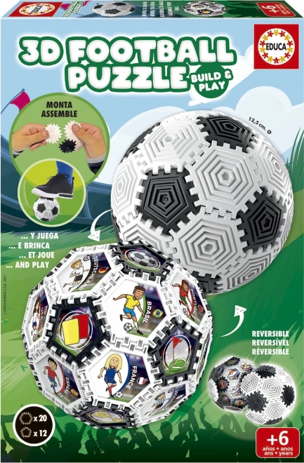 3D puzzle piłka nożna 32 elementy