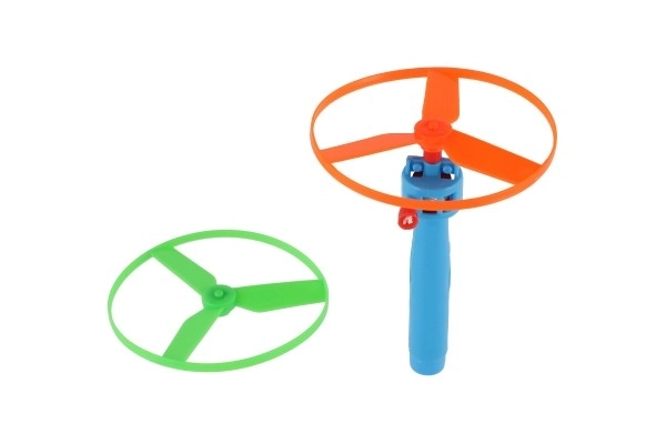 Wyrzutnia wirnika + starter plastikowy 9cm 2 kolory w woreczku