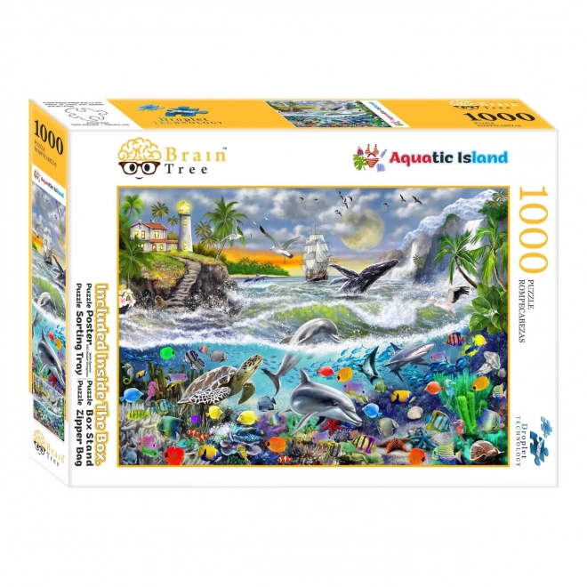 Puzzle Wyspa Zatoka od Brain Tree 1000 elementów