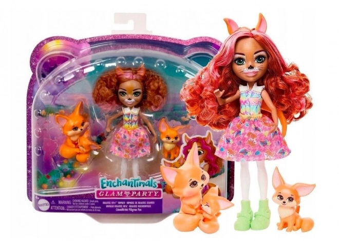 Enchantimals Filigree Fox z lisimi rodziną