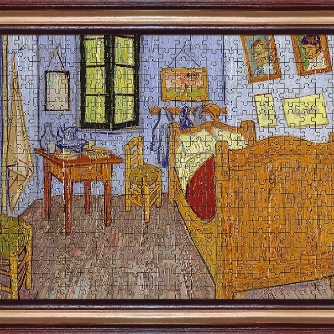 Artystyczne puzzle do ramki Sypialnia w Arles 500 elementów