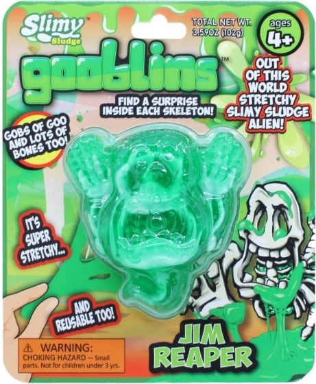 Slimy Gooblins – elastyczny slime z niespodzianką