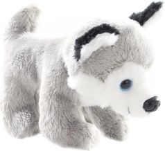 Pluszowy husky 13 cm