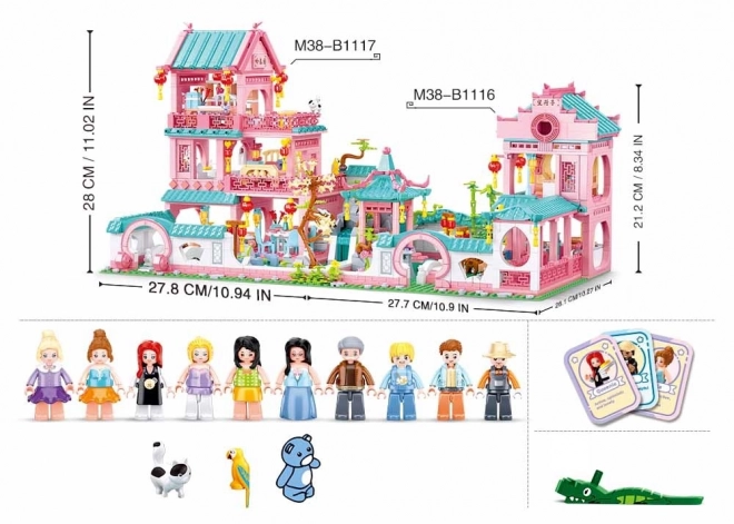 Sluban Girls Dream Chińska Willa 1 M38-B1117
