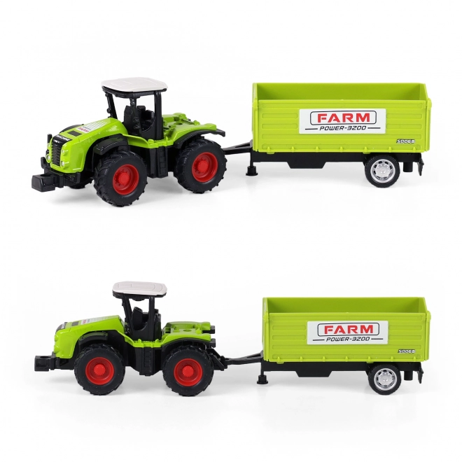 Traktor z przyczepą z kolekcji Moja mała farma