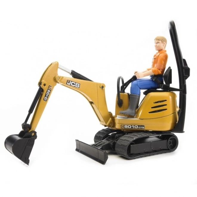 Zestaw do zabawy Bruder SUV i minikoparka gąsienicowa JCB z przyczepą
