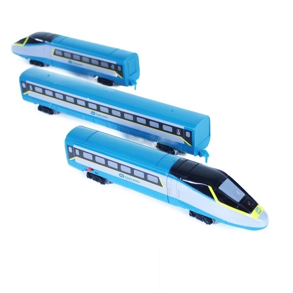 Zestaw pociągu SC Pendolino České dráhy z torami i efektami