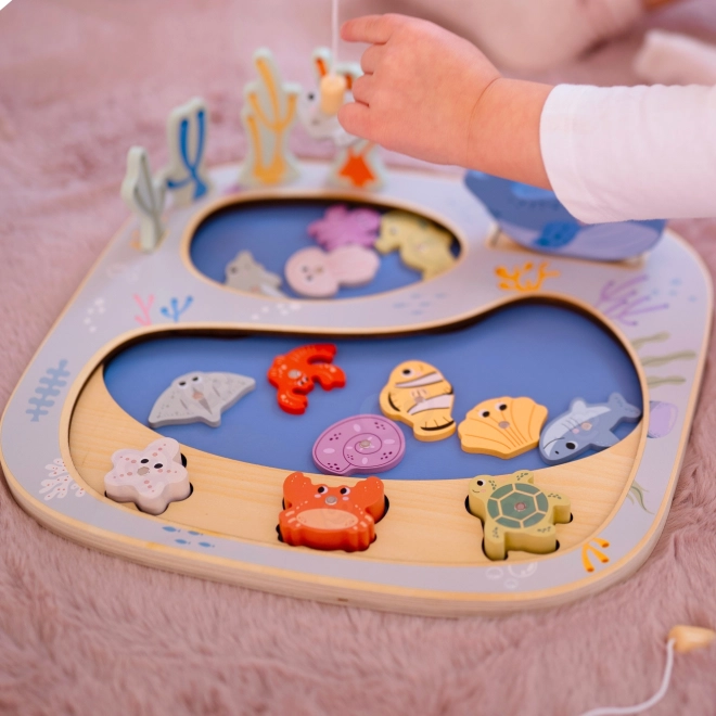 Zabawka wędkarska Tooky Toy Montessori