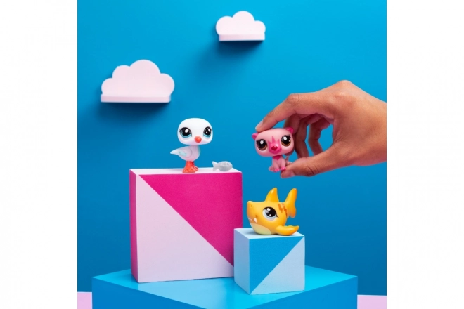 Littlest Pet Shop figurki 3 sztuki