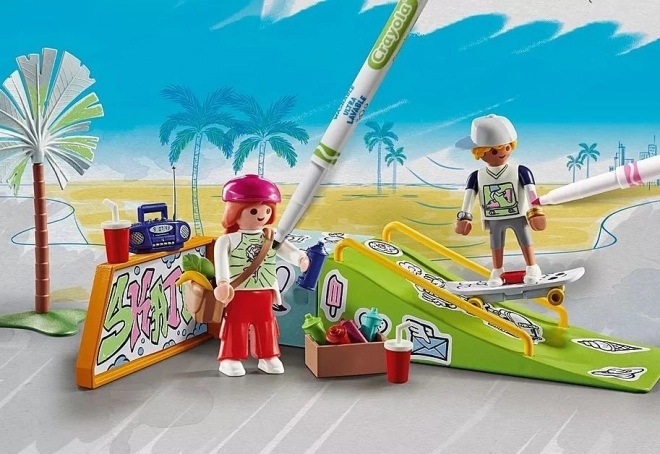 Playmobil Kolorowy Skatepark