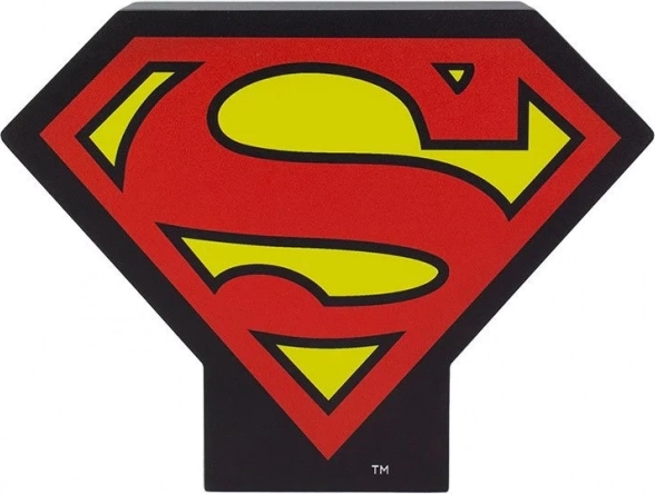 Licencjonowana lampka LED SUPERMAN na baterie