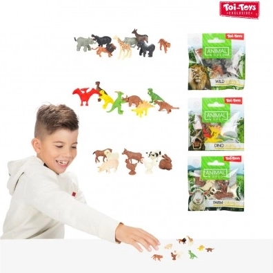 Toi-Toys Animal World Mini Zwierzęta 2–3 cm