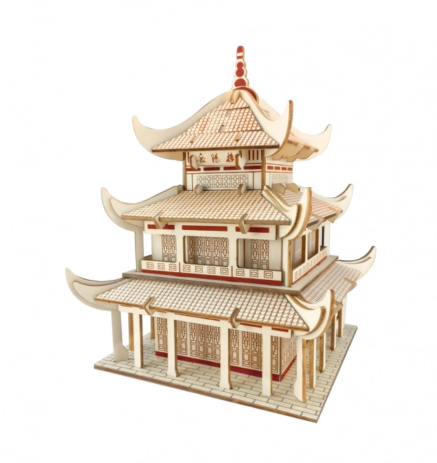 Drewniane 3D puzzle Wieża Yueyang