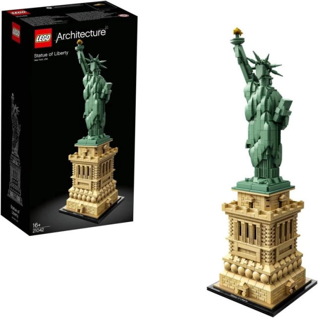 lego architecture statua wolności