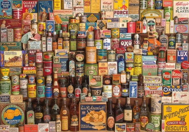 Puzzle Marki, które zbudowały Brytanię 1000 elementów GIBSONS