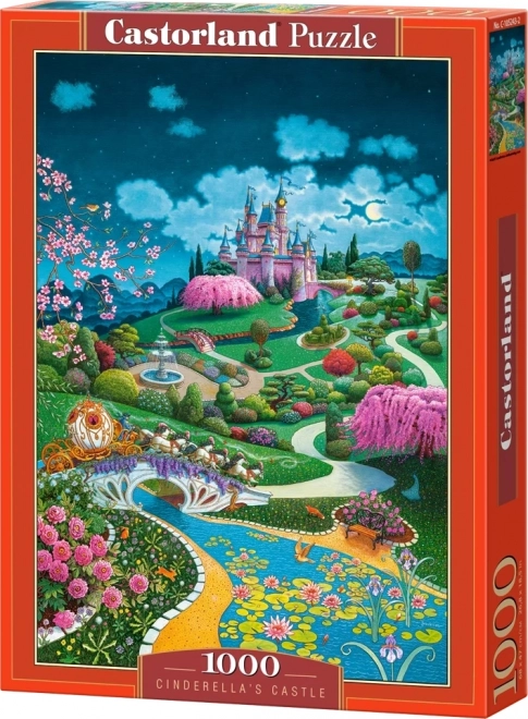 Puzzle Zamek Kopciuszka 1000 elementów