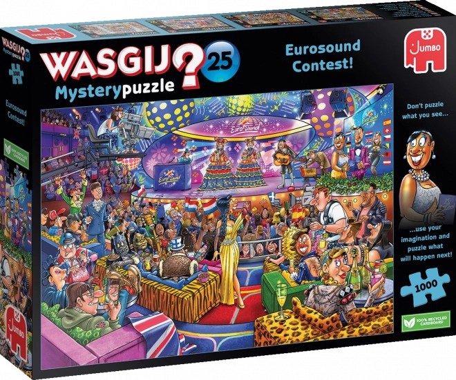 JUMBO Puzzle WASGIJ Mystery 25: Konkurs Eurosound! 1000 elementów