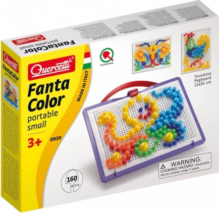 Quercetti Fantacolor przenośna mozaika dla dzieci