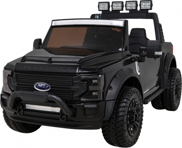 Dziecięcy elektryczny samochód Ford Super Duty pickup – czarny
