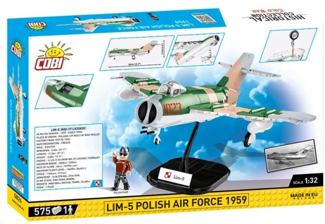 Klocki Lim-5 Polskie lotnictwo 1959