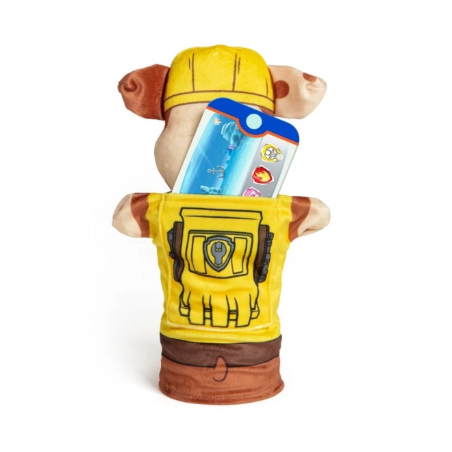 Pacynki 4 szt. tkanina Psi Patrol/Paw Patrol w pudełku 26x30x6cm